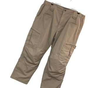 LA Police Gear LAPG Tactical Khaki Pants Men 40x29.5 Ripstop Cargo Work Gorpcore